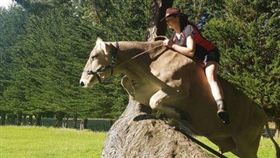 紐西蘭,漢娜,吉普森,Hannah Simpson,萊拉,Leila,藍寶堅尼馬,紐,汗血寶馬 圖／漢娜IG https://goo.gl/gCZdb5