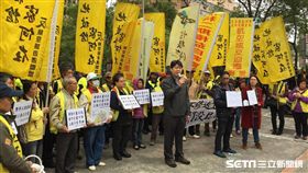 桃園航空城內政部抗議　記者張之謙攝