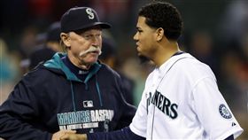 一軍投手教練銳威（Rick Waits）（圖／美聯社／達志影像）