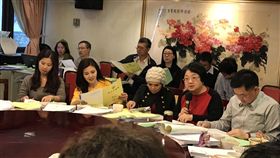 台北市議會9日進行北市府105年總預算政黨協　王欣儀提供