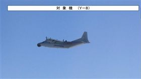 中國戰機進入對馬海峽（圖／自衛隊新聞稿）