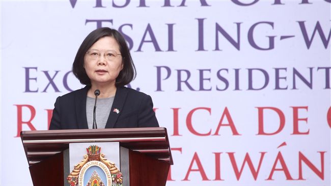 出訪友邦首站　蔡英文：台宏關係不變