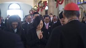 總統蔡英文參觀宏都拉斯Suyapa大教堂　圖／總統府提供