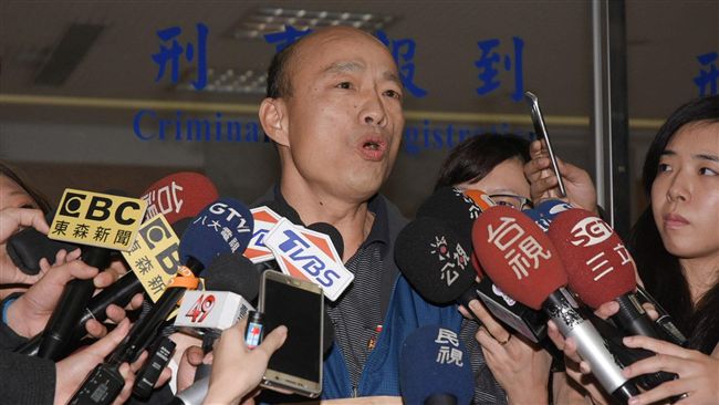 現身北檢　韓國瑜怒嗆「什麼咖」