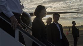 蔡英文抵達尼加拉瓜　圖／總統府提供