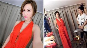 曾莞婷PO工作美照。（圖／翻攝自曾莞婷臉書）
