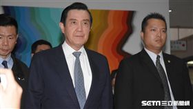前總統馬英九第二次出庭 圖／記者林敬旻攝