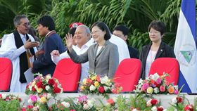 蔡英文出席尼加拉瓜總統奧德嘉(José Daniel Ortega Saavedra)就職典禮　圖／總統府提供