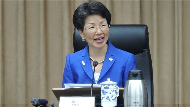 談兩岸關係　這四字張小月說10多次