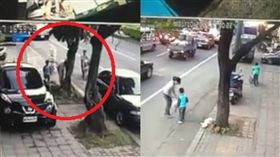 撿垃圾,身教　圖／翻攝自爆料公社