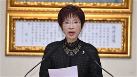 洪秀柱主持國民黨中常會
國民黨主席洪秀柱（圖）11日下午在中央黨部主持國民
黨中常會。
中央社記者王飛華攝　106年1月11日