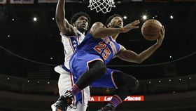 Joel Embiid,Derrick Rose（ap）