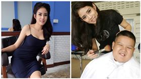 戀愛惹！正妹髮型師不只甜美還露事業線　理髮店開店就爆滿
圖/翻攝自Nitchamon Jirapatchanon臉書