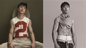 許魏洲秀大肌登時尚雜誌封面　感嘆：再被叫鮮肉也沒幾年了　圖／men's uno提供