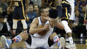 ▲金塊Gallinari（圖／美聯社／達志影像）