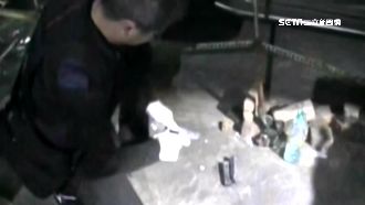 通緝犯抱瓦斯桶拒捕　見妻女喊話投降