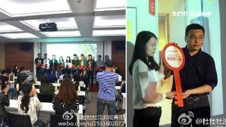 美女主播分年終　百萬現鈔堆砌如山