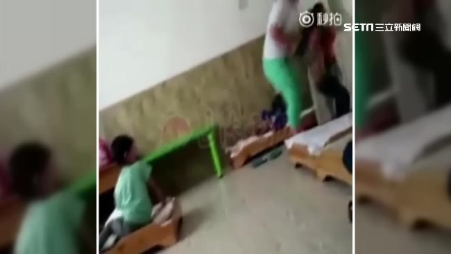 只是吃飯不乖！幼教師狠摔猛踹小男童