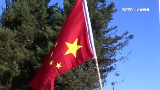 大陸動員華僑嗆小英　五星旗卻拿反了