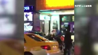 疑互看不順眼　 KTV前酒客大亂鬥