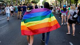 彩虹旗,同志,性別,遊行,同性戀者
圖／路透社／達志影像