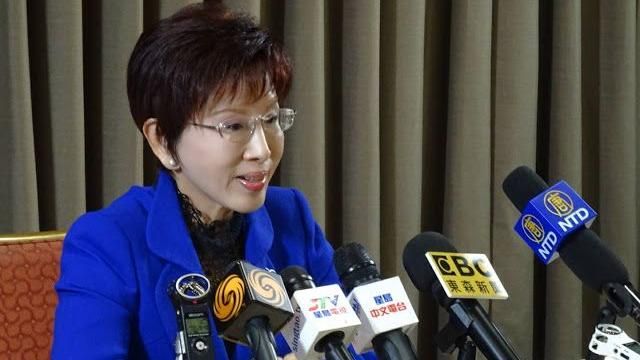 國民黨黨工闖政院　洪秀柱：辛苦了