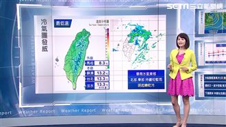 明日北台灣多雨　週四全台乾冷剩十度
