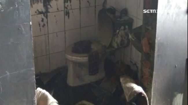 租屋才五天…女遇火警躲廁所遭嗆死