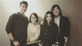 五月天瑪莎老婆、莎嫂、KiiTO Boutique的品牌負責人兼服裝總監Vicky謝葦怡、陳偉殷（圖／翻攝自瑪莎臉書）