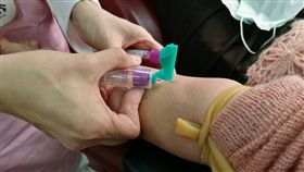 捐血。（圖／楊晴雯攝）