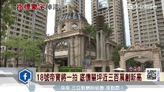 拯救低迷房市　帝寶法拍底價創新高