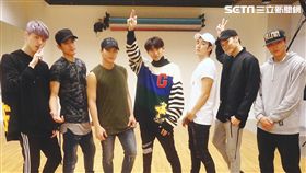 合體演出倒數中　《飛魚》七鮮肉勤練舞　準備嗨翻三立尾牙　宋緯恩、英承晞、涂善存、張洛偍、黃宏軒、管麟、賴東賢　圖／記者王建棠攝影