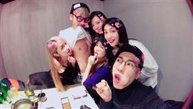 KID,曾莞婷,王晴,林進,林采薇,王宣（圖／翻攝自KID臉書）