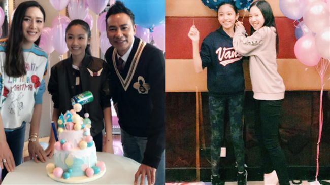 星二代是閨蜜！甄子丹任達華愛女合體