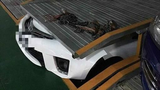 機械車位出意外　愛車一秒變「超跑」