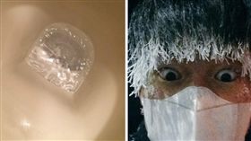 北海道,低溫,零下,結冰,下雪,馬桶,風雪
（圖／翻攝自推特）
