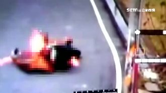 摔車記得這動作　否則瞬間成火球喪命