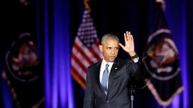 歐巴馬芝加哥告別演說＿路透