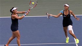 詹詠然、詹皓晴（圖／美聯社／達志影像）