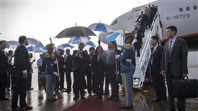 蔡英文出訪　總統府提供