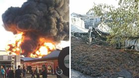 桃園,中壢,泰豐輪胎,火警,火災,濃煙,黑煙 （圖／翻攝自我是中壢人臉書）