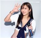 超絕敏感纖細美少女水稀美里水手服仍然性感。（記者邱榮吉/攝影）