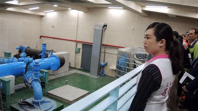 林口配水池即將完工　呂孫綾年前會勘