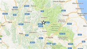 義大利,地震,EMSC,阿布魯佐,Abruzzo,拉西奧,Lazio,馬爾凱,Marche(推特 https://twitter.com/giornaleprociv/status/821668994000285696)