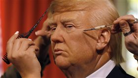 川普，蠟像（圖／美聯社／達志影像）