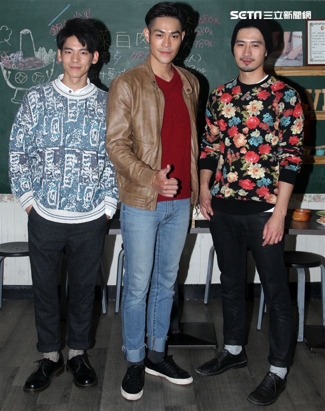 簡宏霖、林柏宏、李迪恩。（記者邱榮吉/攝影）