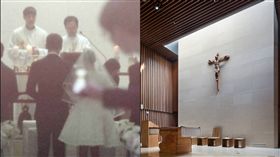 Rain、金泰熙結婚（圖／翻攝自微博、嘉會洞教堂官網）