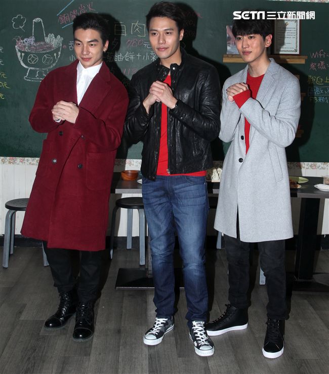 張洛偍、孫沁岳、張睿家。（記者邱榮吉/攝影）