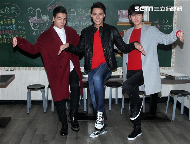 張洛偍、孫沁岳、張睿家。（記者邱榮吉/攝影）
