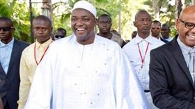 Adama Barrow,巴羅，甘比亞總統（圖／翻攝自Adama Barrow臉書）